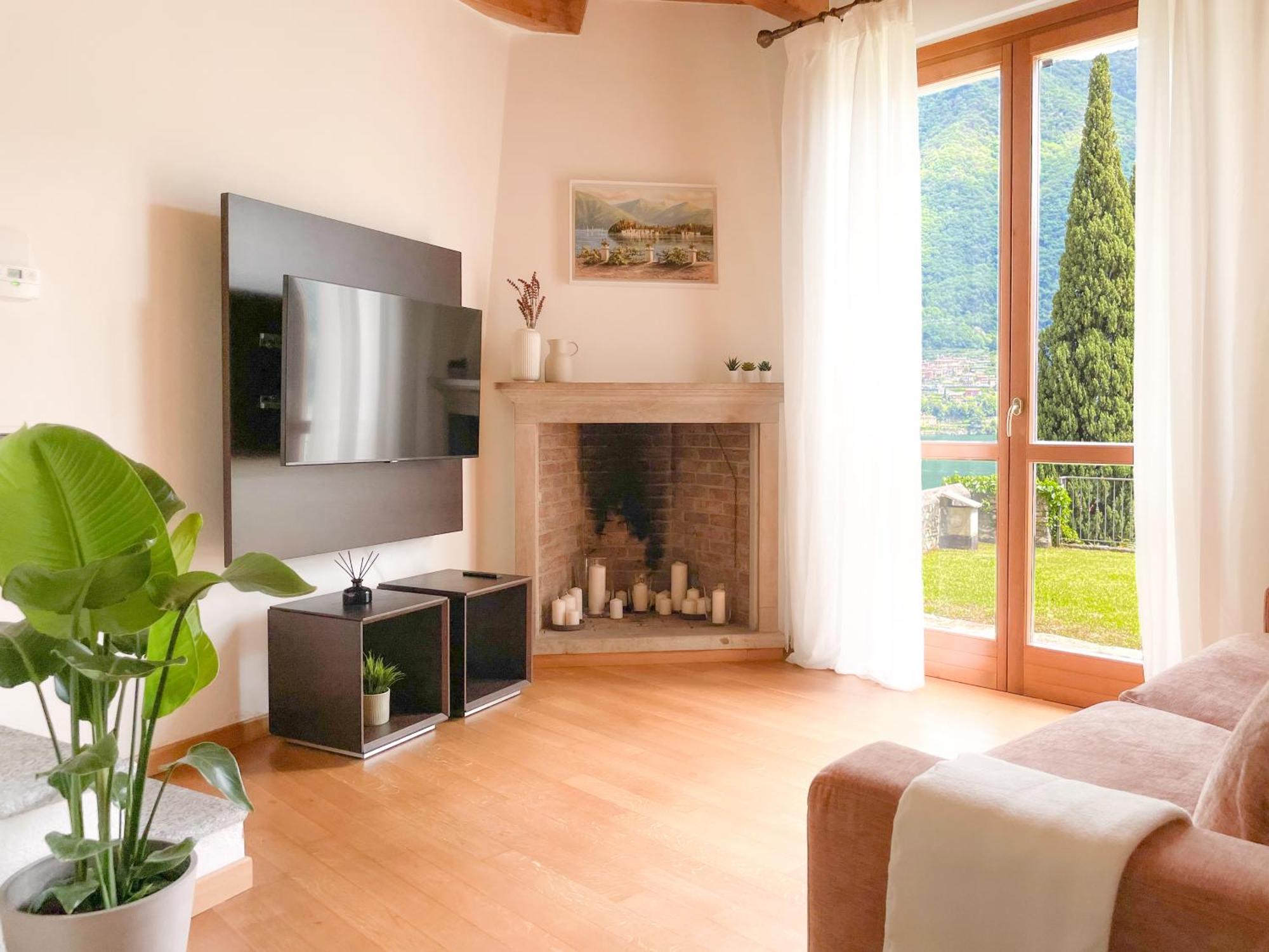 Villa Luminosa Laglio - Private Parking, Garden מראה חיצוני תמונה
